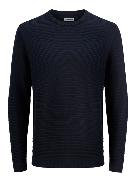 Jack & Jones Otto knit crewneck - Sky Captain